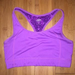 Galaxy print Sports bra